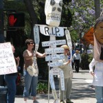 San Diego Protest Against State Cut-backs
