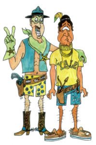 OB Ranger and his trusty sidekick Indian (from the CD cover art)