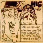 OB Ranger advertisement from "The Daily Aztec" circa 1971