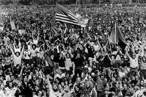 Sixties - huge rally Sixties - huge rally