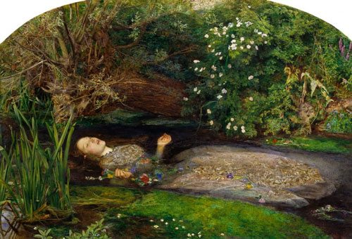 John Everett Milllais: "The flood control is lovely in spring"