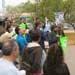 Thumbnail image for Demonstrators with Large Gold Brick Disrupt Assemblyman Fletcher’s Education Funding Talk
