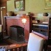 Marston House study fireplace