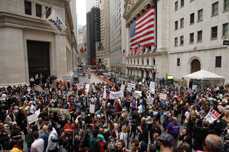 Occupy protest
