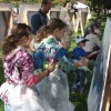 Painting the mural