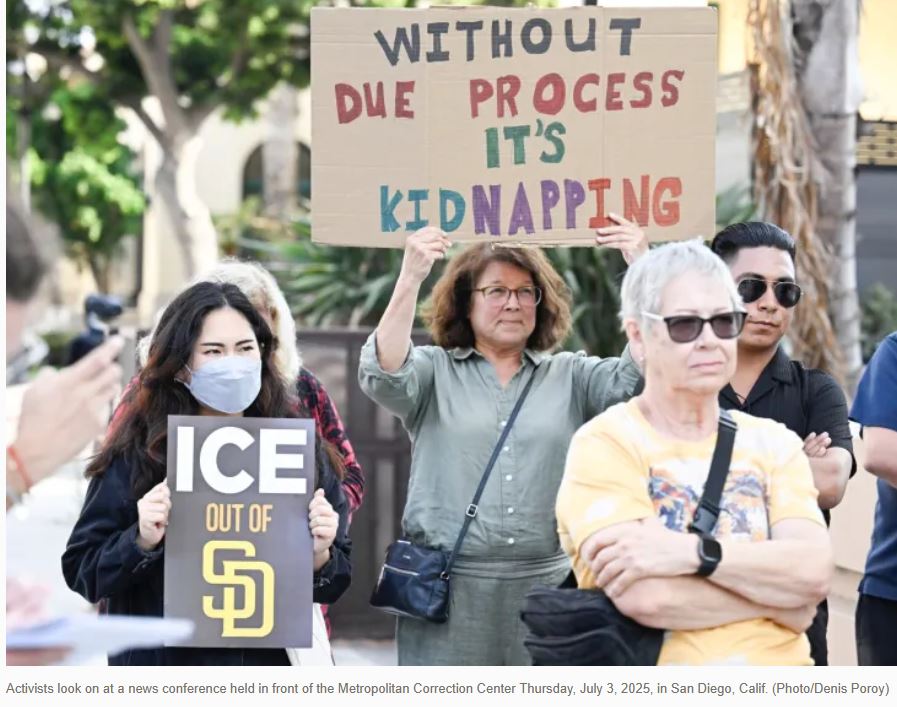 Latest ICE-Capades in San Diego